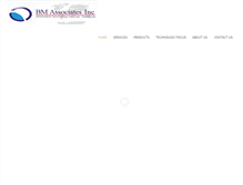 Tablet Screenshot of bmassociates.com